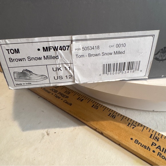 Frank wright Toms Brown snow milled Men’s Boat Shoe 12 New - Picture 11 of 11